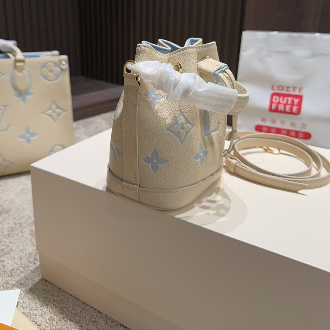Louis Vuitton Nano No  Candy Blue 13Cm