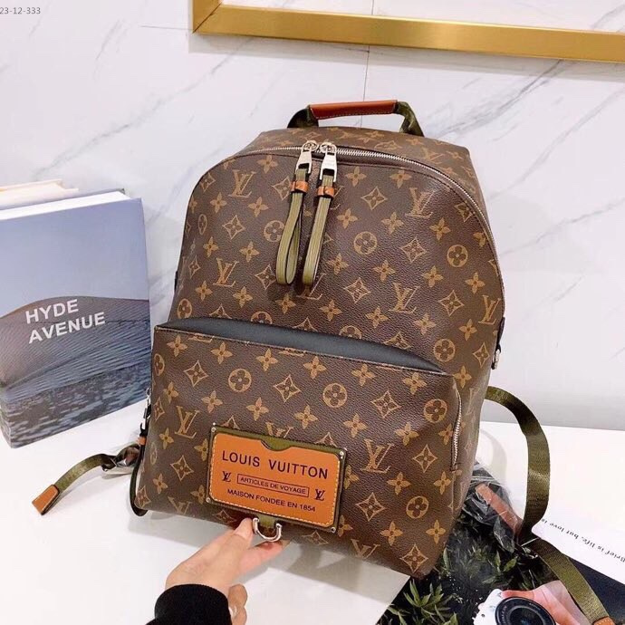 Louis Vuitton Safari Discovery Backpack Monogram Brown 37Cm