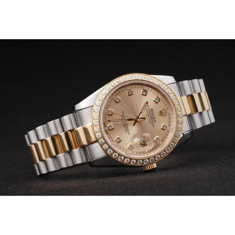 Rolex Datejust 36mm Gold Dial SRL40