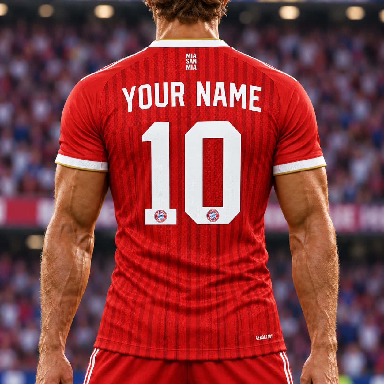 2026/27 Bundesliga Bayern Munich Team Home Football Jersey Player Version - JerseyFun
