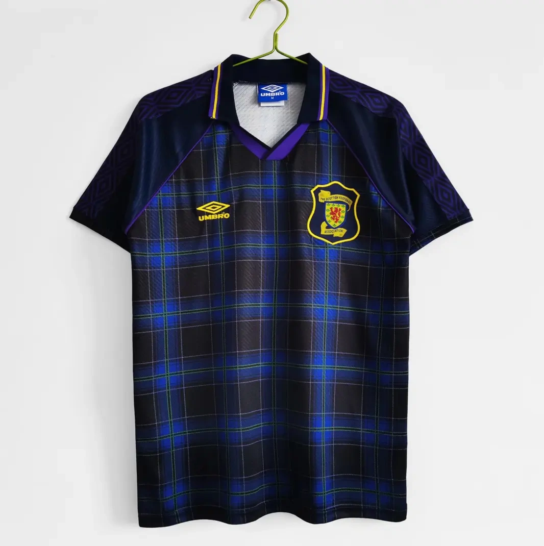 Retro 1994-96 Scotland home Football jersey retro