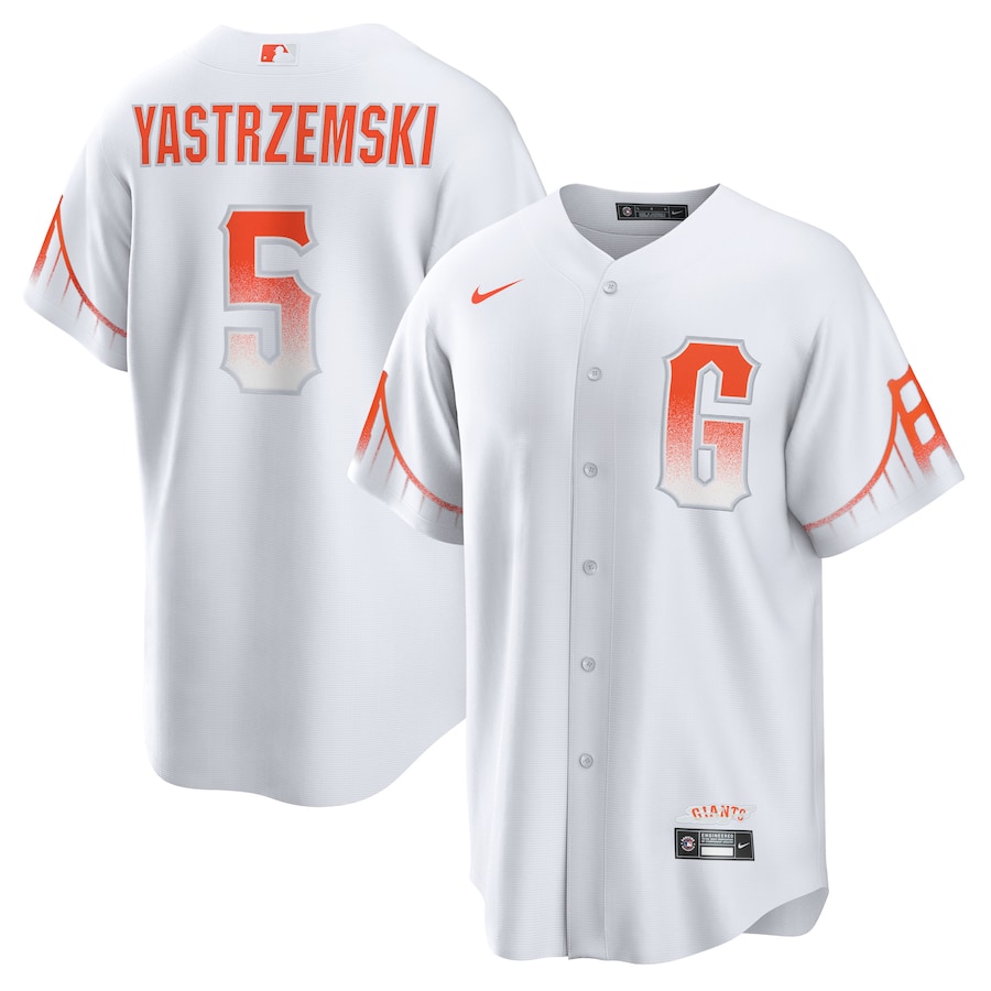 Mike Yastrzemski San Francisco Giants City Connect Player Jersey White