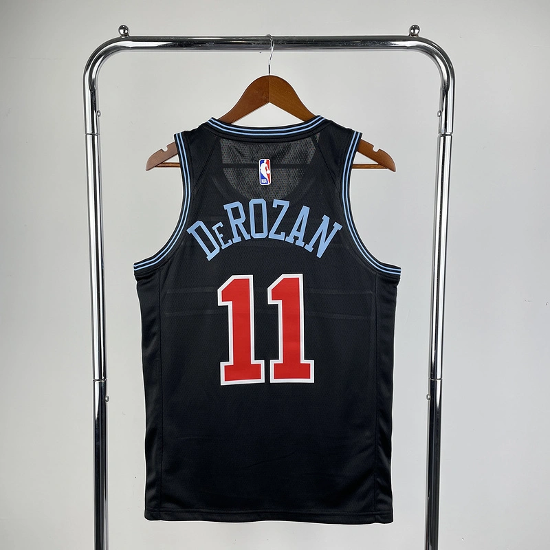 2019 NBA Chicago Bulls (11 DEROZAN) Basketball Jersey