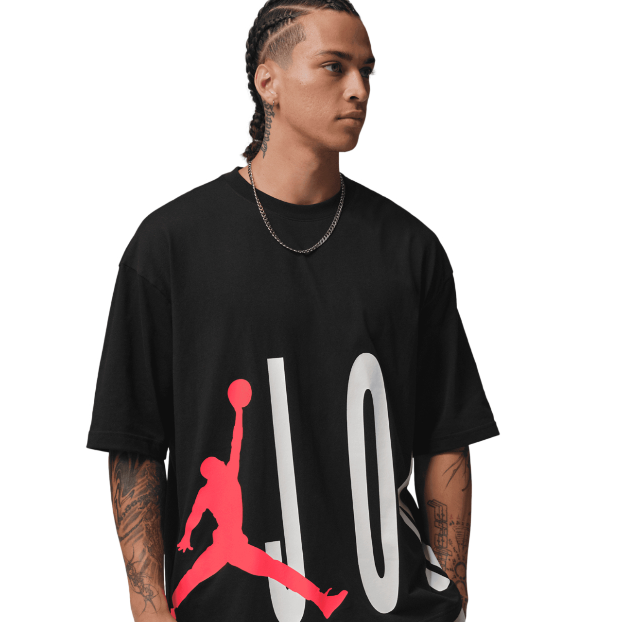 Jordan Torso Stretch Oversized Short Sleeve Crew