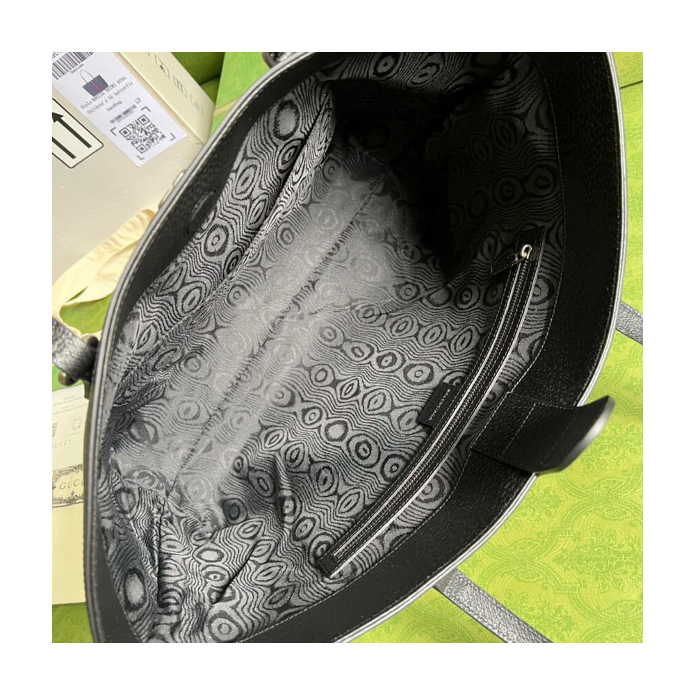 Balenciaga x Gucci Hacker Medium Tote Bag Black
