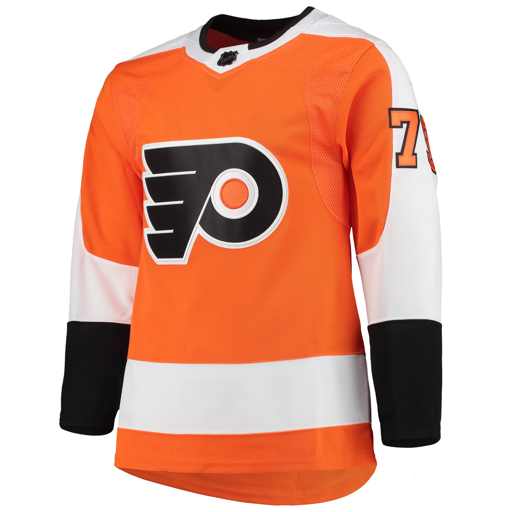 Carter Hart Philadelphia Flyers adidas Home Primegreen Authentic Player Jersey – Orange