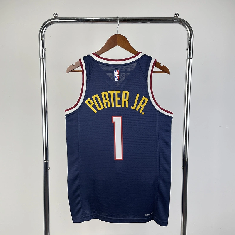 2023 NBA Denver Nuggets 1 PORTER JR Basketball Jersey