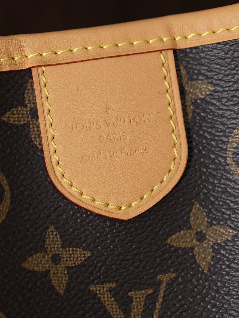 Louis Vuitton Delightful Monogram Bag Brown 40Cm M40352