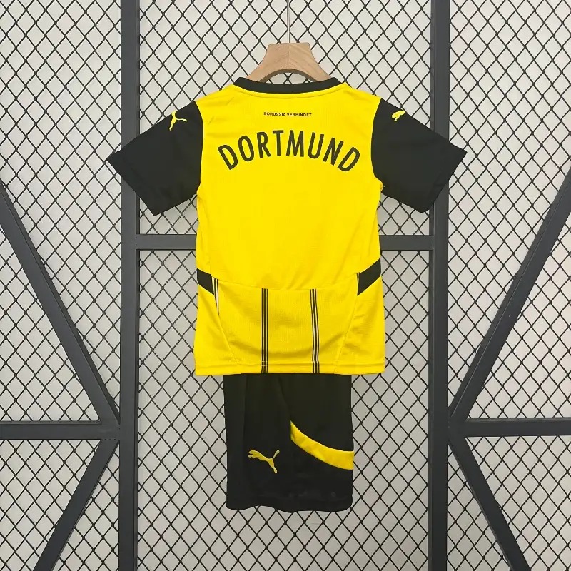 2024/2025 Kids Size Dortmund Home Football Shirt 1:1 Thai Quality