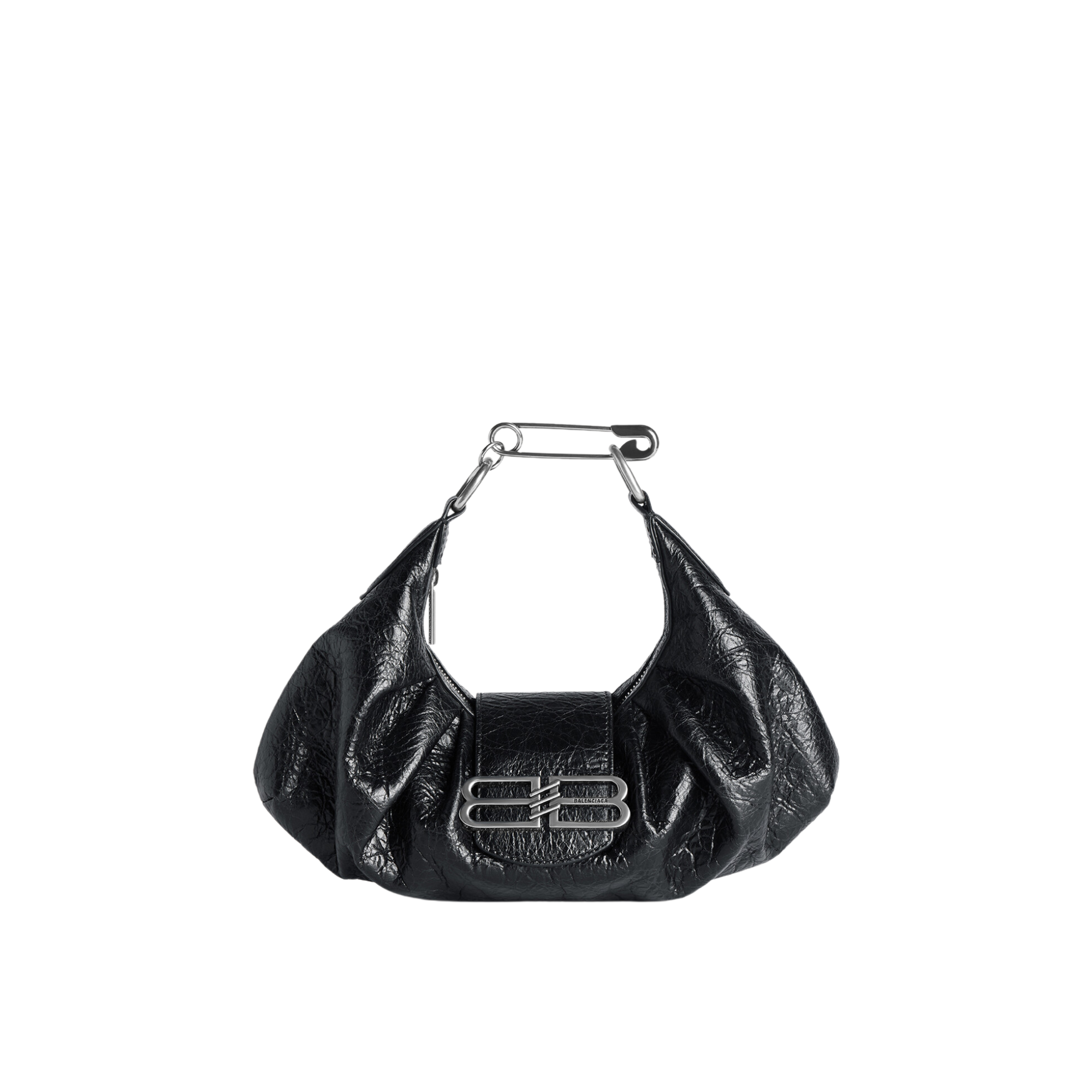 Balenciaga Pamela Shoulder Bag Small Black 28cm/11in
