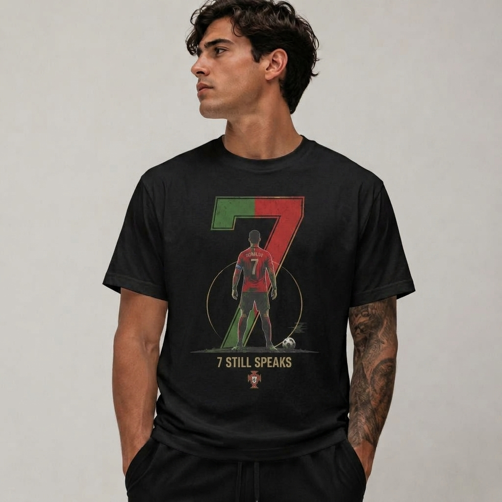 Cristiano Ronaldo Pure Cotton Unisex T-Shirt – Limited-Time Offer