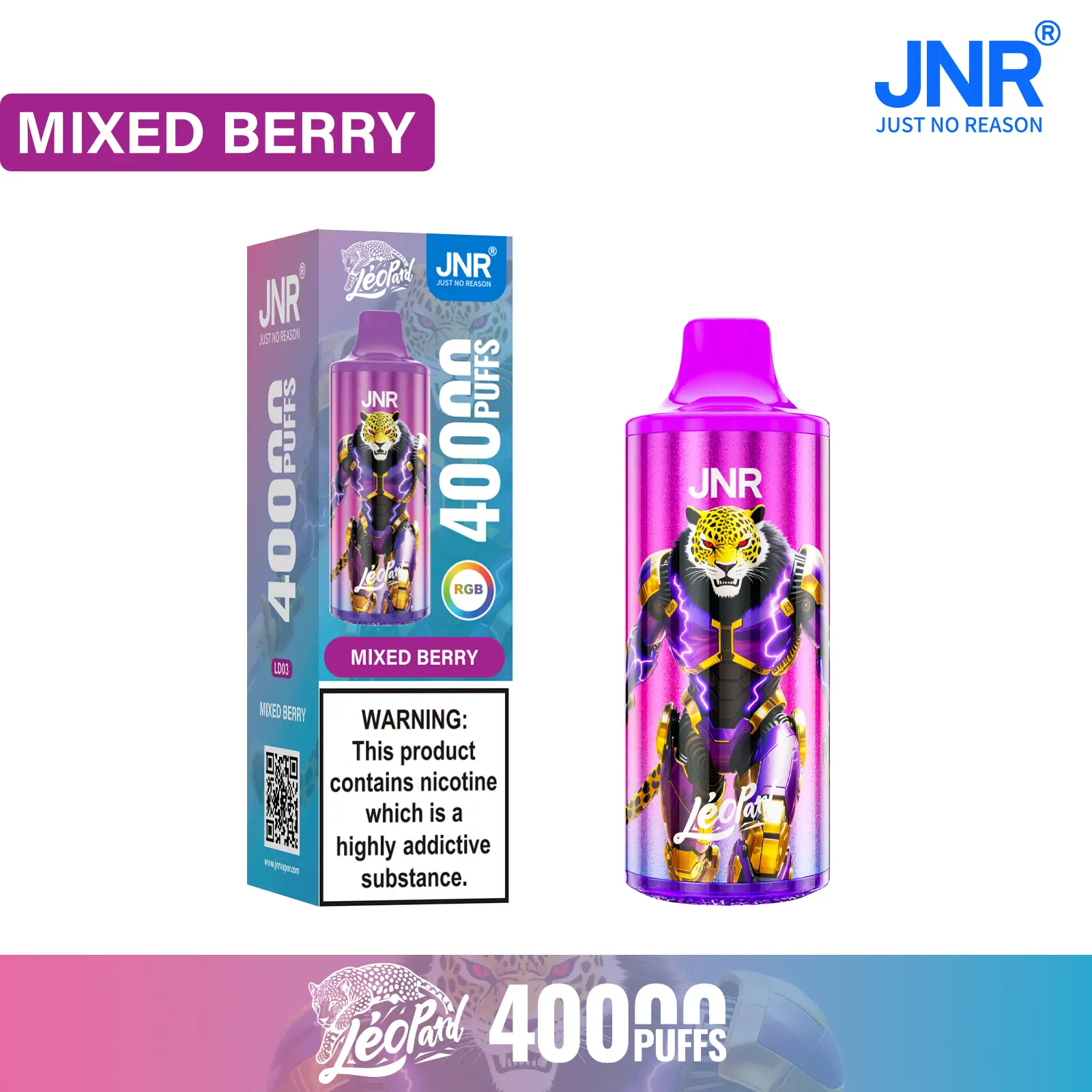 Léopard 40K Disposable Vape 40000 Puffs