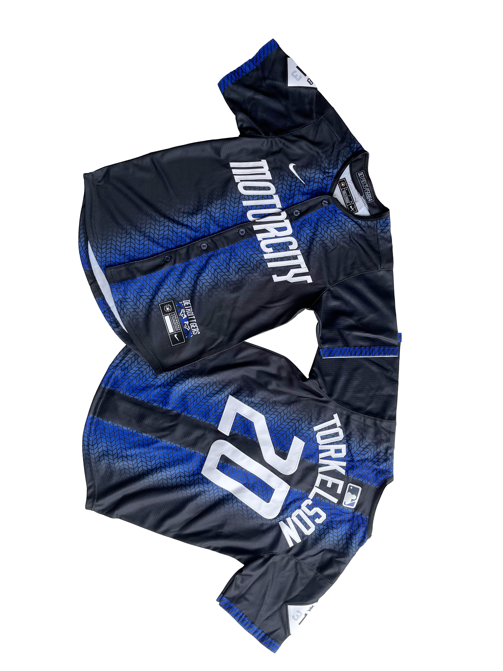 KID Youth Detroit Tigers Spencer Torkelson #20Navy 2024 City Connect Limited Jersey