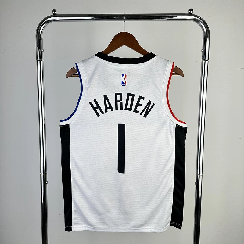 2021 NBA LA Clippers (1 HARDEN) Basketball Jersey