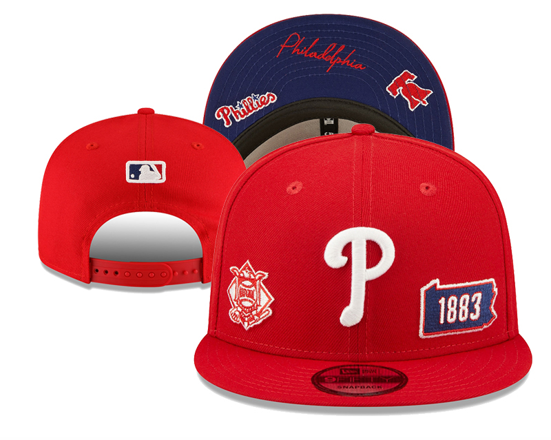 Philadelphia Phillies Adjustable red cap-1883