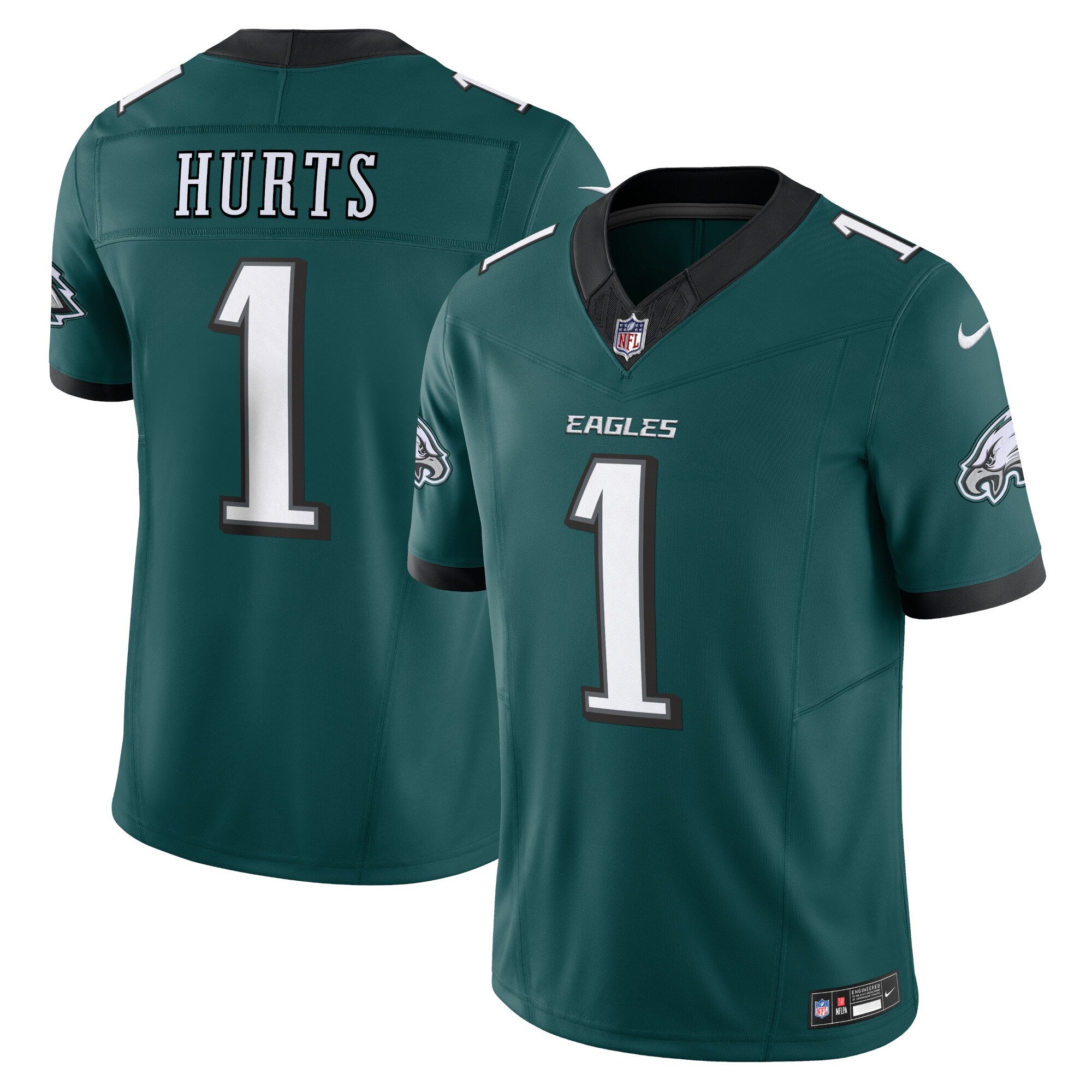 Jalen Hurts Philadelphia Eagles Nike Vapor F.U.S.E. Limited Jersey - Midnight Green