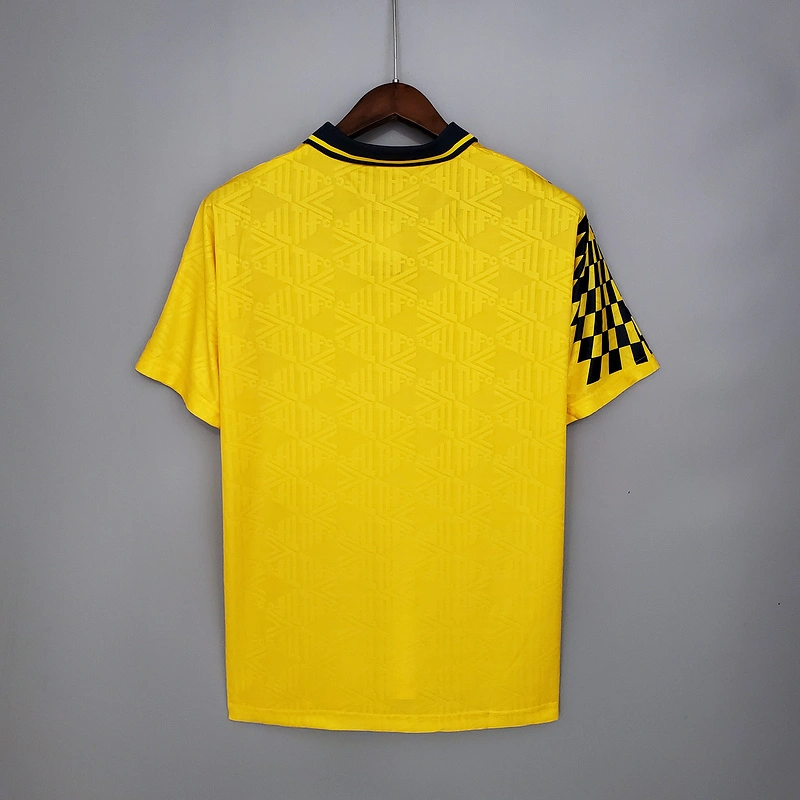 Retro Tottenham 1992-94 Away Yellow Football jersey retro