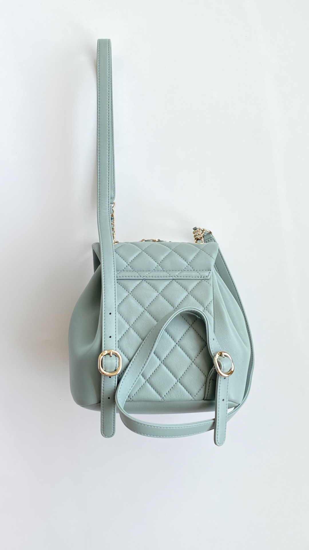 Chanel Small Duma Backpack Quilted Calfskin 17.5cm