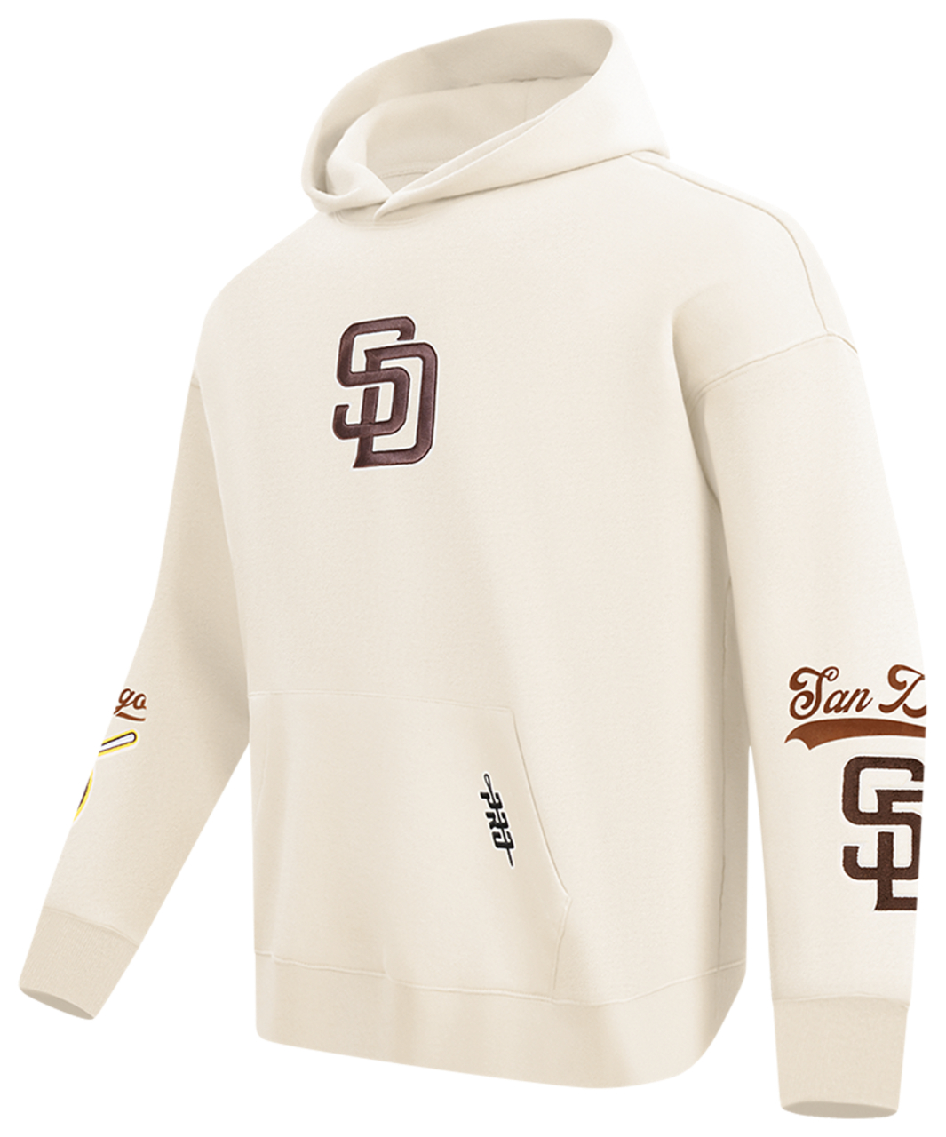 Pro Standard Padres Living Large Drop Shoulder PO Hoodie