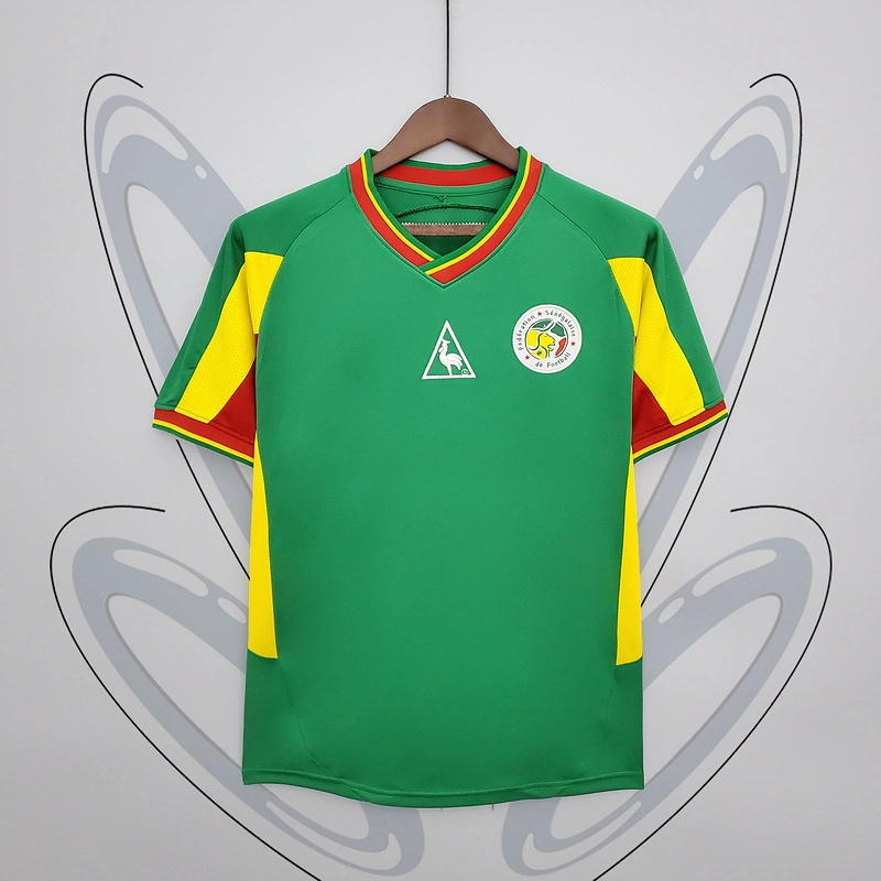 Retro 2002 Senegal green Football jersey retro