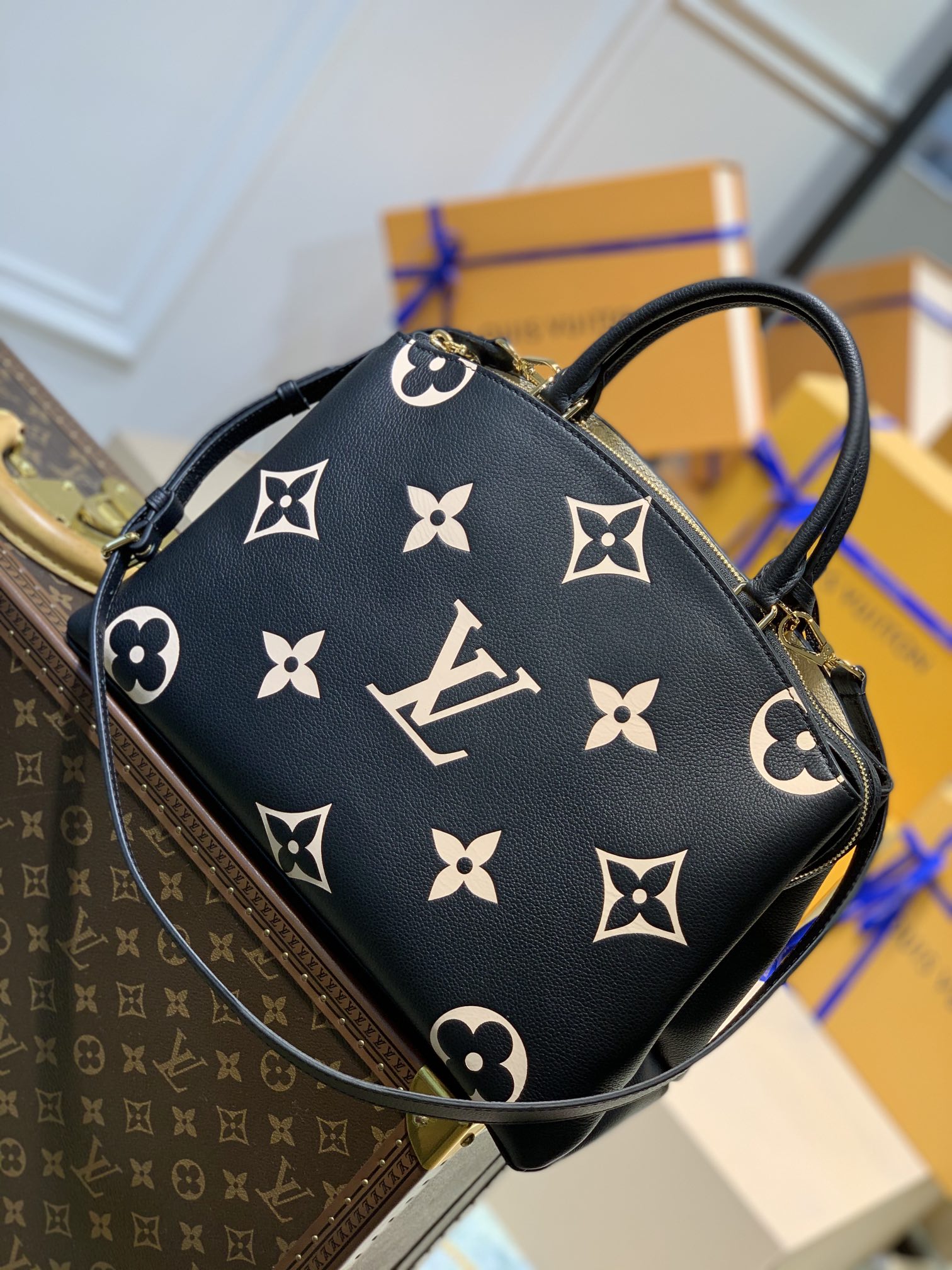 Louis Vuitton Bicolor Monogram Empreinte Leather M45842 Grand Palais