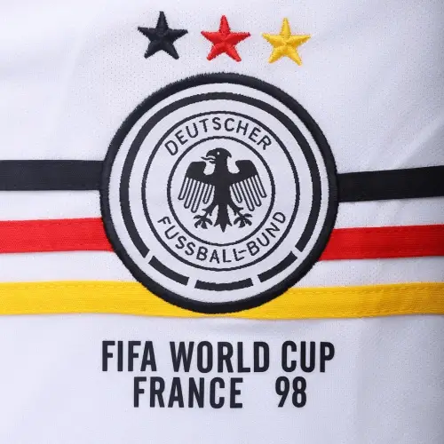 Germany 1998 Home Retro Football Jersey