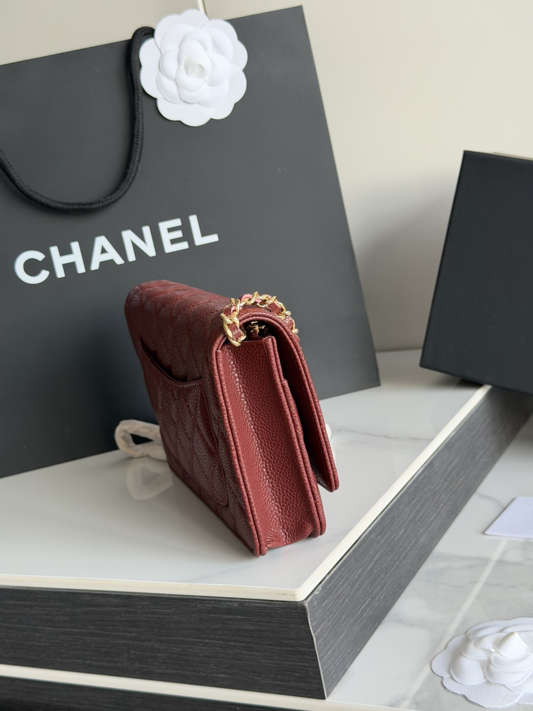 25C/26C Wallet On Chain（Burgundy）