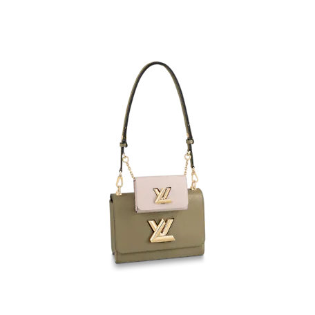Louis Vuitton Twist Mm 23Cm Khaki
