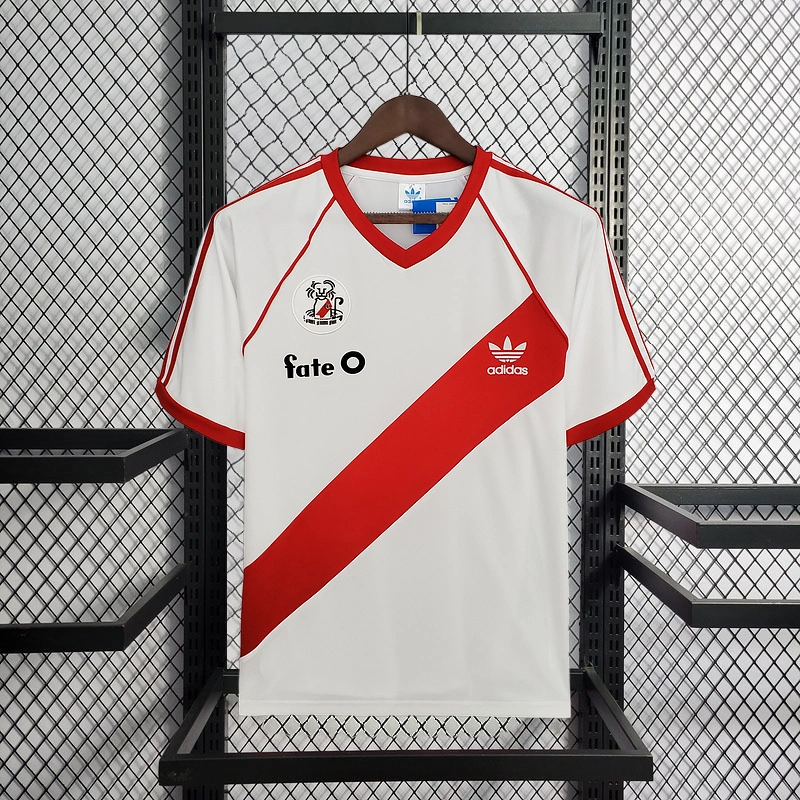 Retro 1986-87 River Plate Home Football jersey Retro