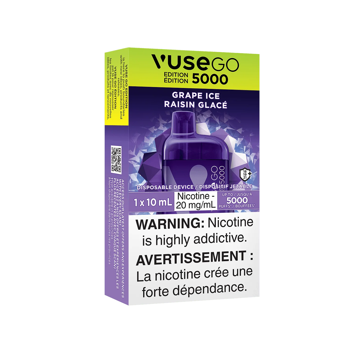 Vuse GO 5000 - Grape Ice