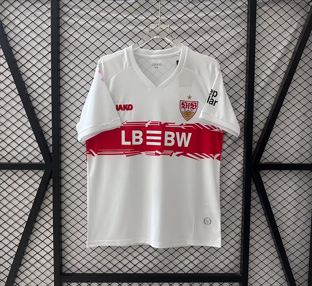 2025/2026 Bundesliga Stuttgart Team Home Football Jersey