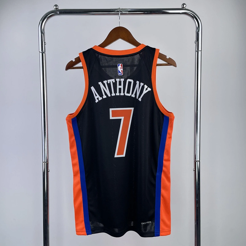 2023 New York Knicks 7 ANTHONY Basketball Jersey