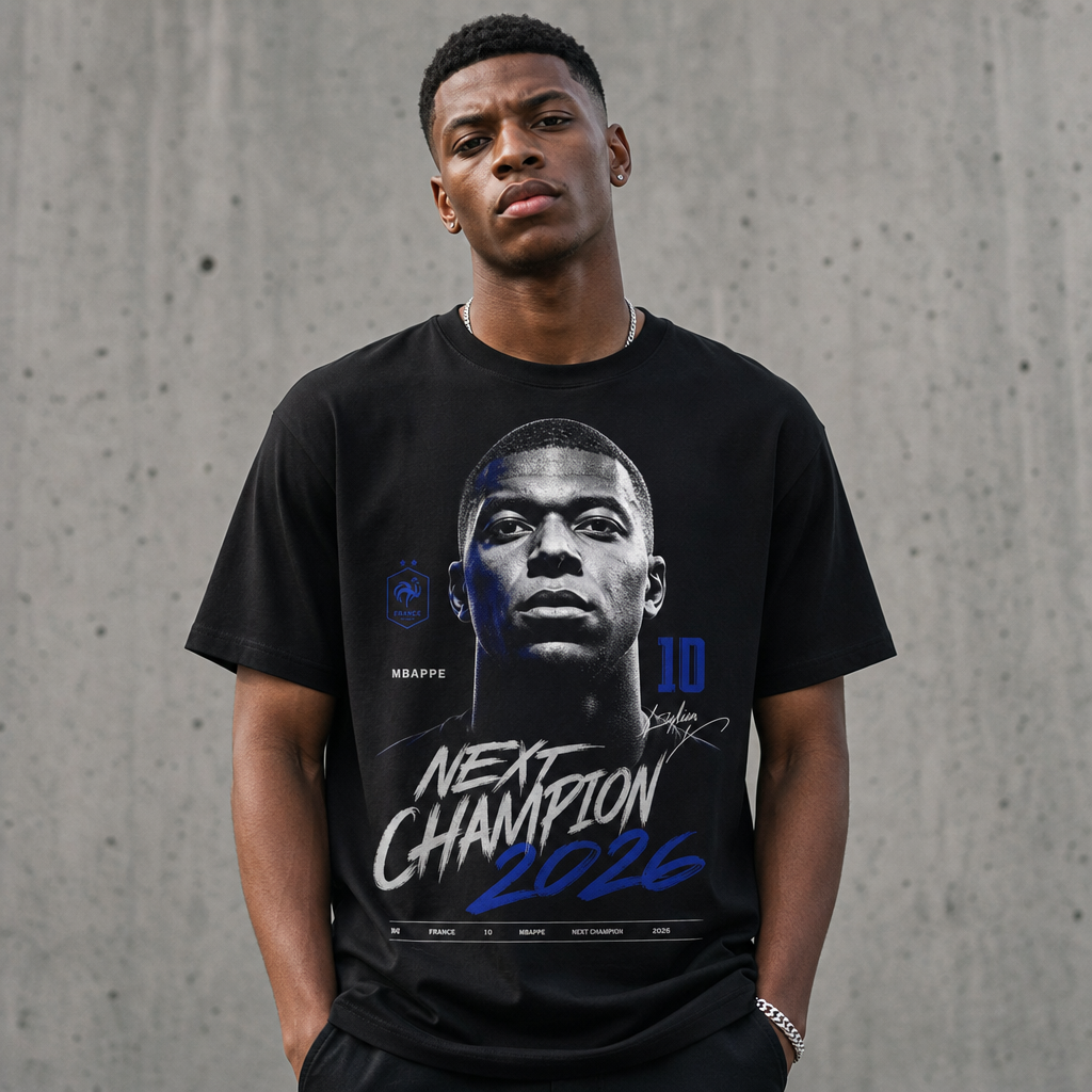 Kylian Mbappé Unisex T-Shirt – Limited-Time Offer – Hot Seller