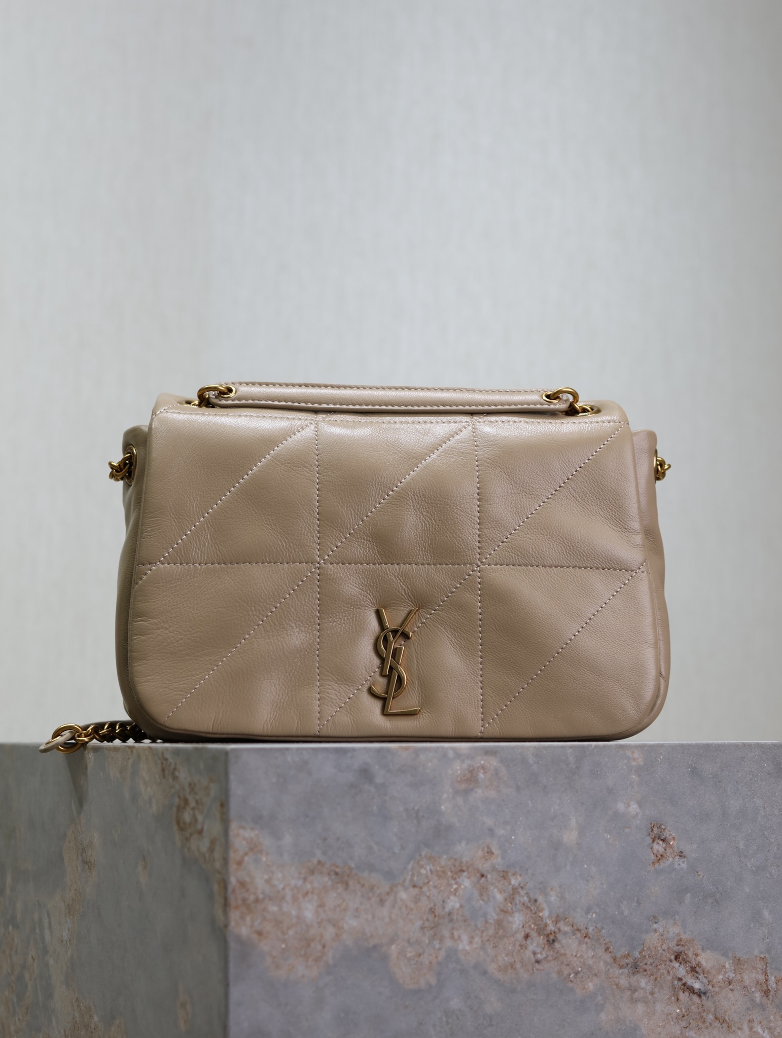 Apricot JAMIE_ Sheepskin trumpet The new bag