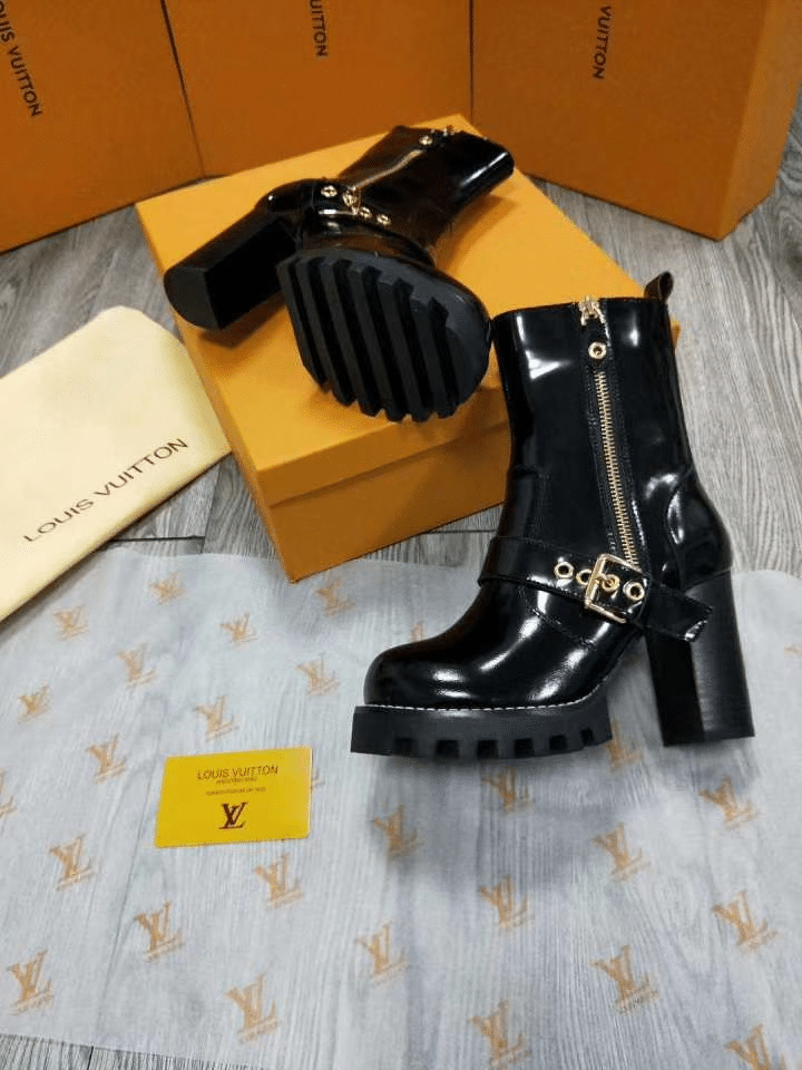 Louis Vuitton Star Trail Ankle Boots Black