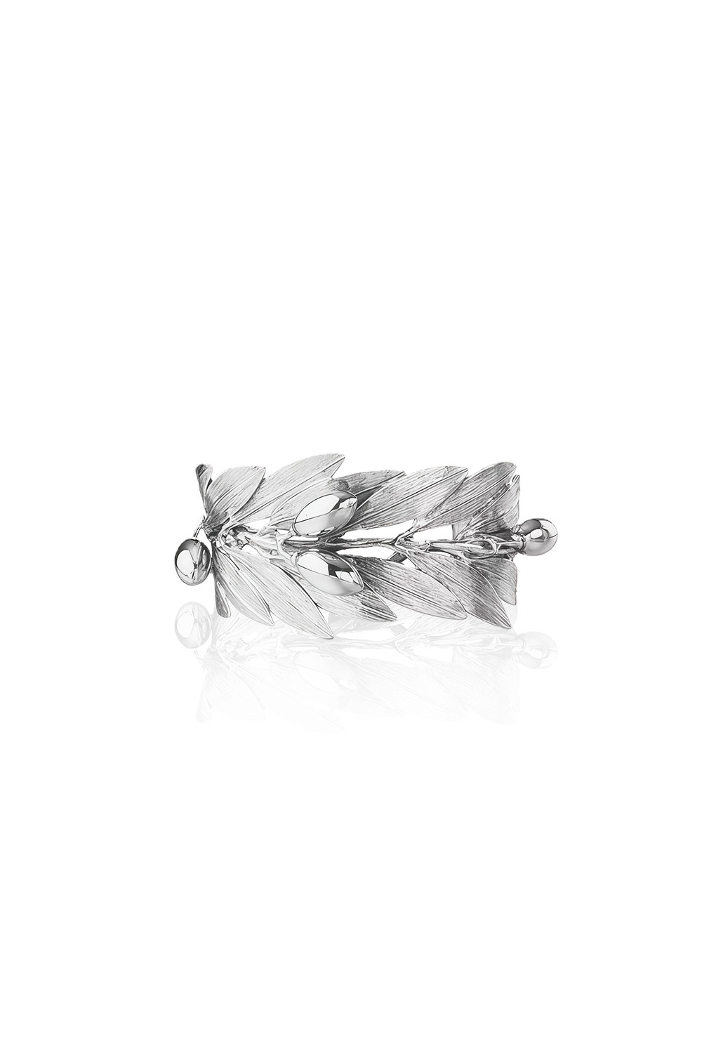 Leaf Bangle Bracelet