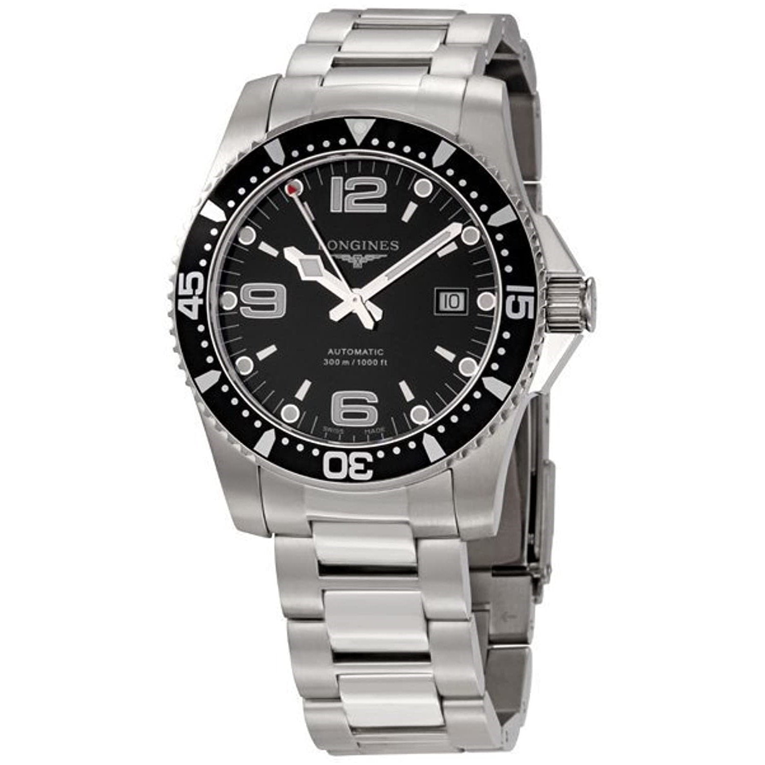 【Super Clone】Longines Men's L36424566 HydroConquest Stainless Steel Watch