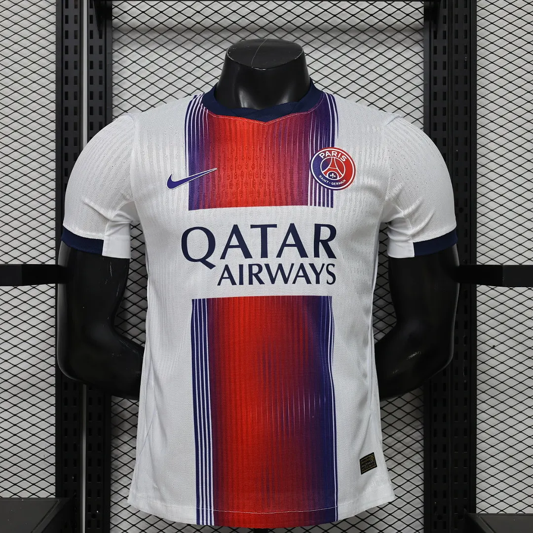 2026/27 Ligue 1 Paris Saint-Germain Team Away Football Jersey Player Version - JerseyFun