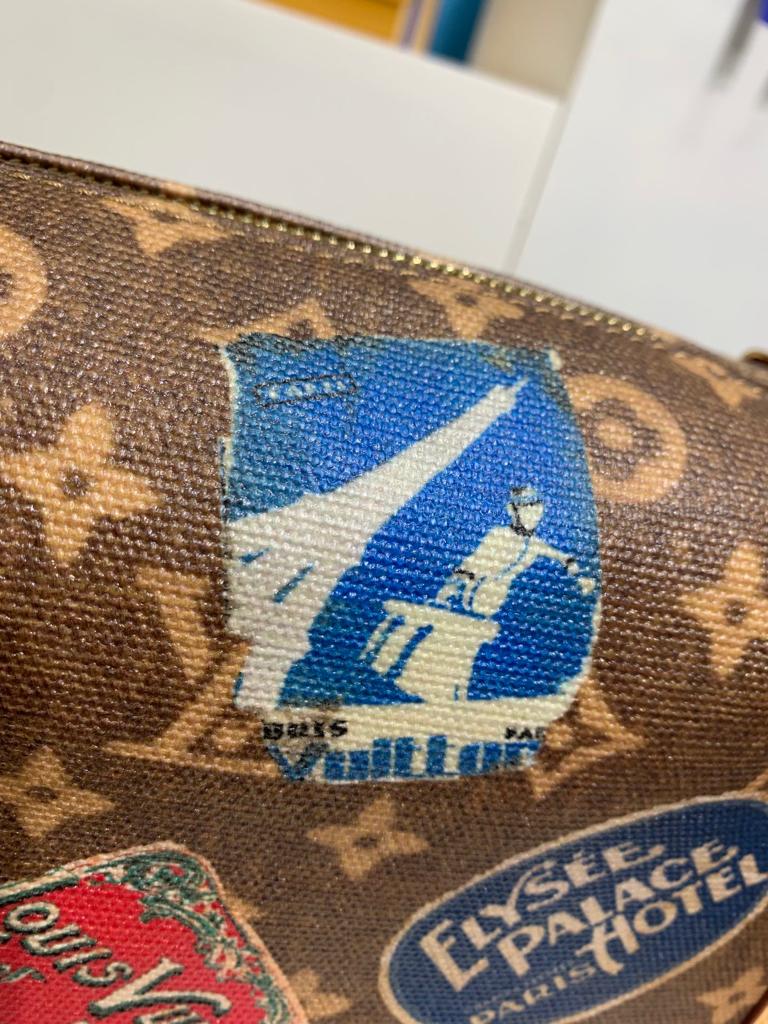 Louis Vuitton MM Monogram Side Trunk