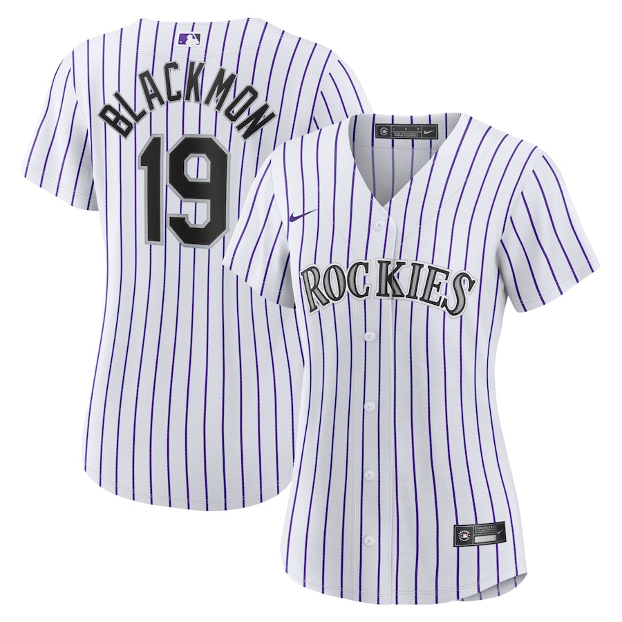 Charlie Blackmon Colorado Rockies Women's Home Player Jersey White