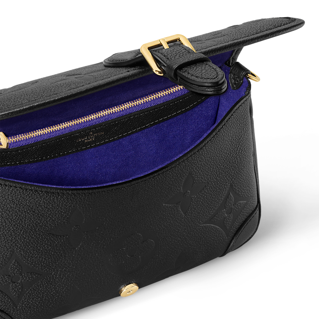 Louis Vuitton Diane Monogram In Black 23cm/9in M46386
