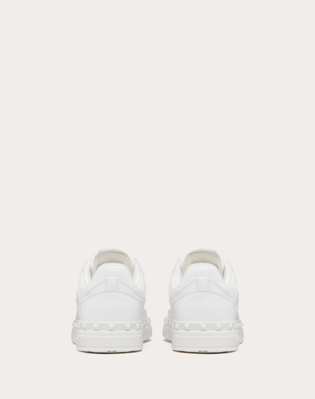 VALENTINO FREEDOTS LOW-TOP SNEAKER IN CALFSKIN