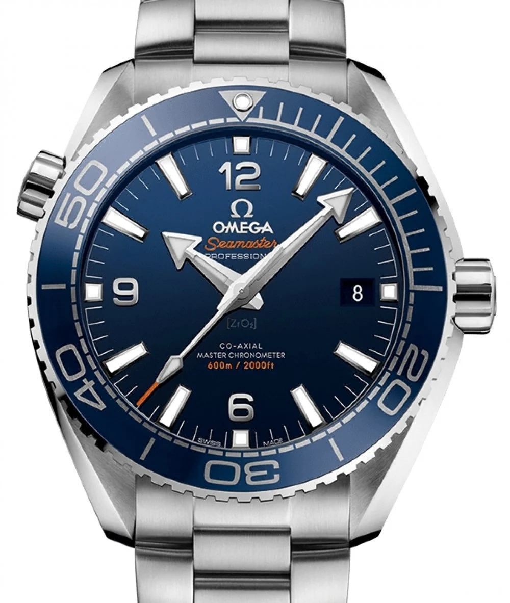 Omega Seamaster Planet Ocean 600M 43.5mm Blue Dial Stainless Steel Bracelet 215.30.44.21.03.001