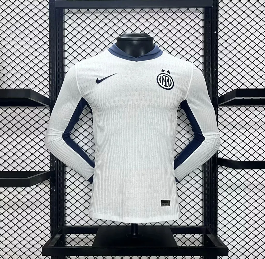 Player 2024-25 Inter Milan Away Long Sleeves Football jersey
