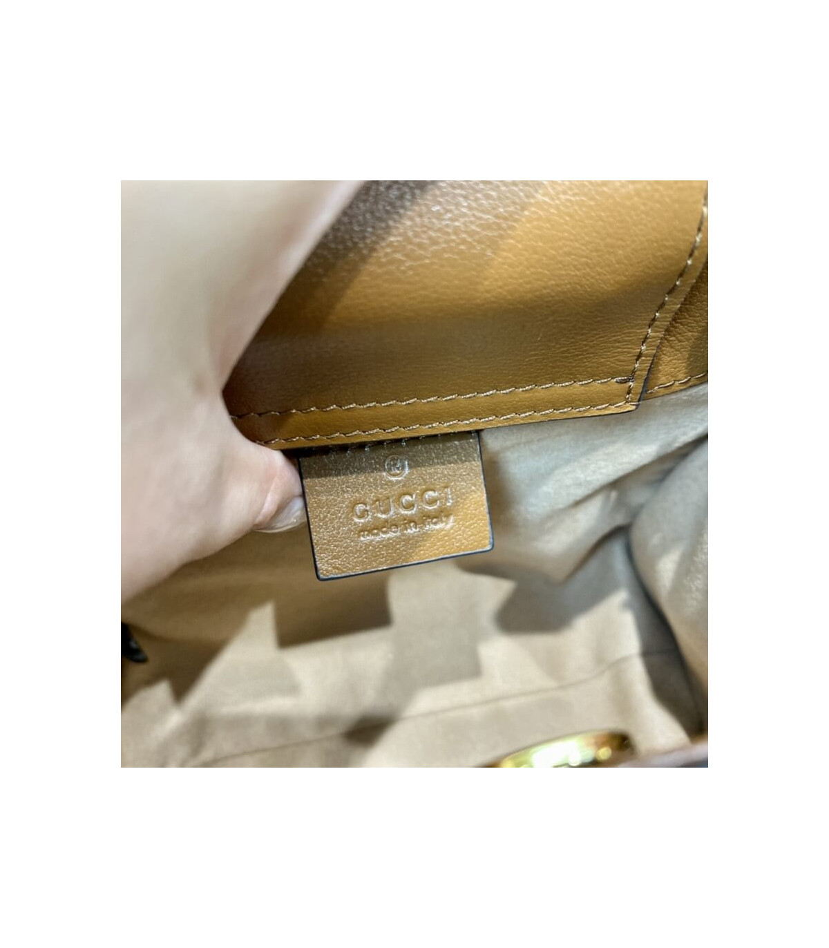 Gucci Diana Mini Tote Bag Brown
