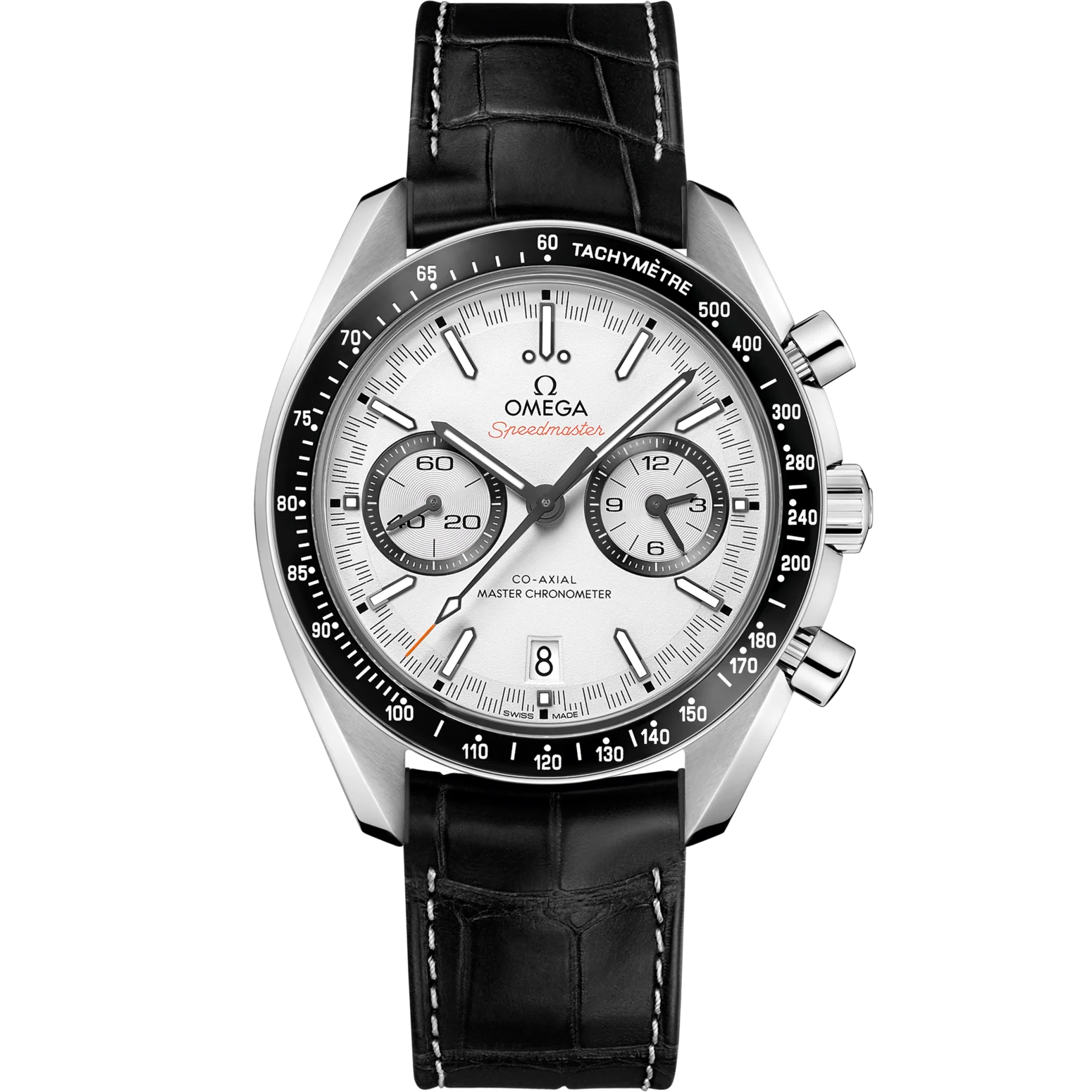 Omega Speedmaster Racing White Dial 44.25mm Stainless Steel Strap 329.33.44.51.04.001