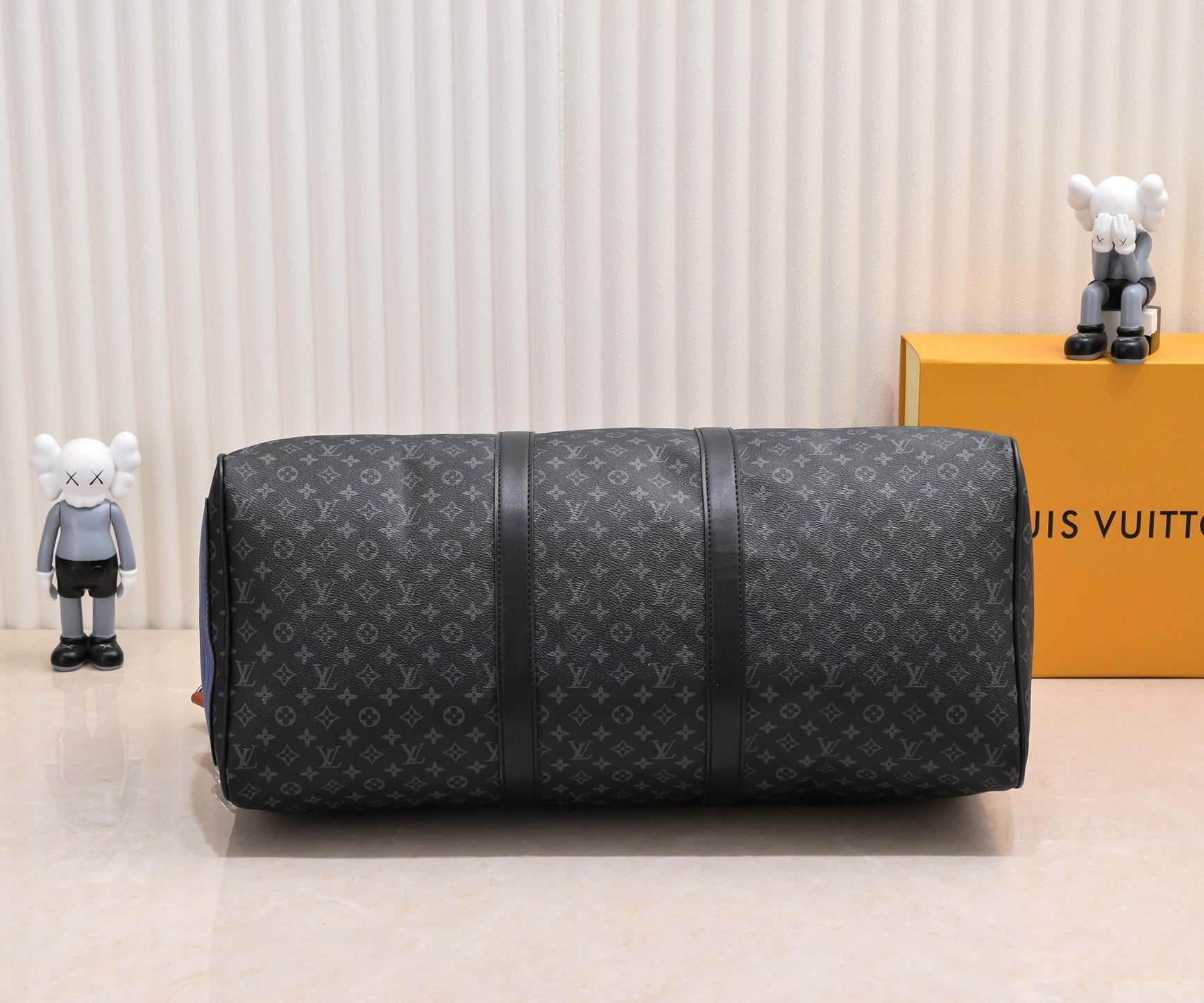 Louis Vuitton Keepall Bandouli Re Black 50Cm