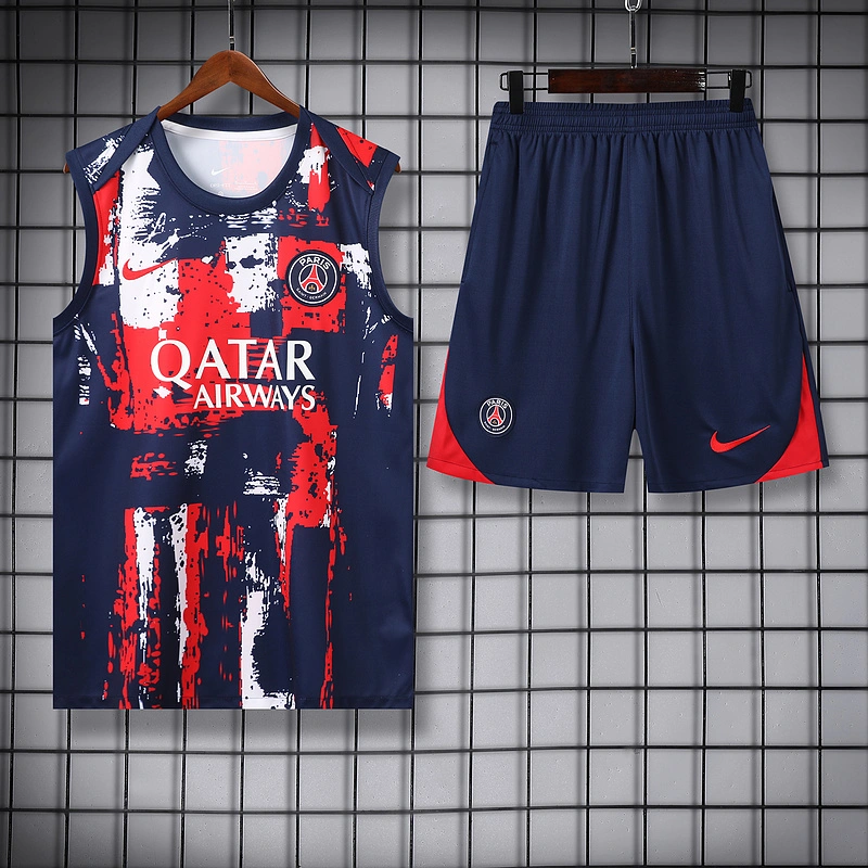 2024-25 season PSG Sleeveless Vest Training Wear suit