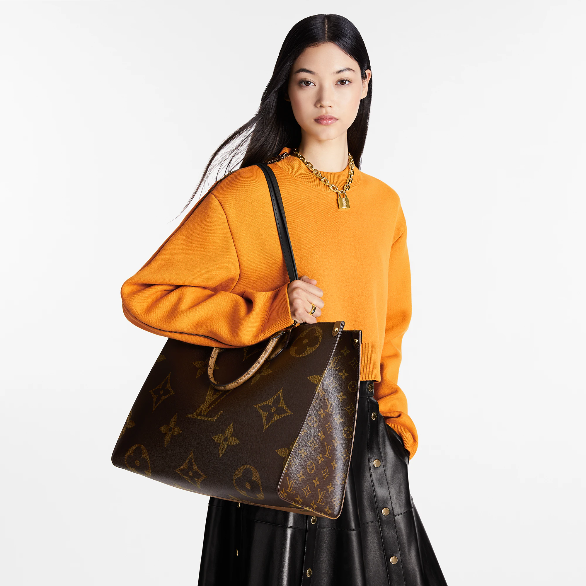 Louis Vuitton Onthego Gm Monogram Giant Canvas, Brown Monogram M45320 41cm