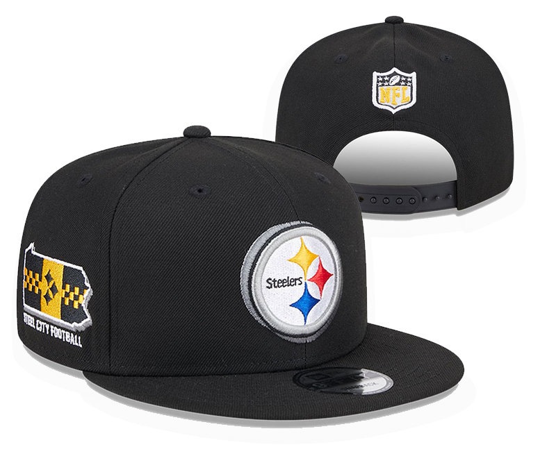 Pittsburgh Steelers Adjustable black cap